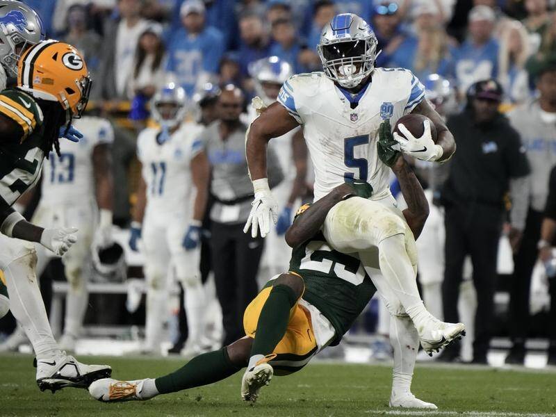 Lions carve up Packers behind David Montgomery's 3 touchdowns, 121